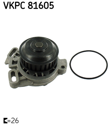 Vodné čerpadlo, chladenie motora SKF